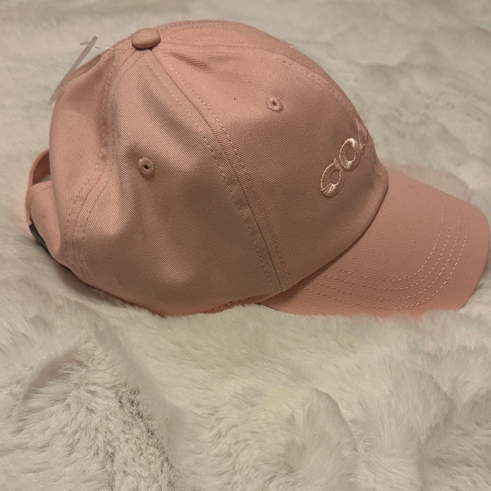 Coach Pink Baseball Cap View 6